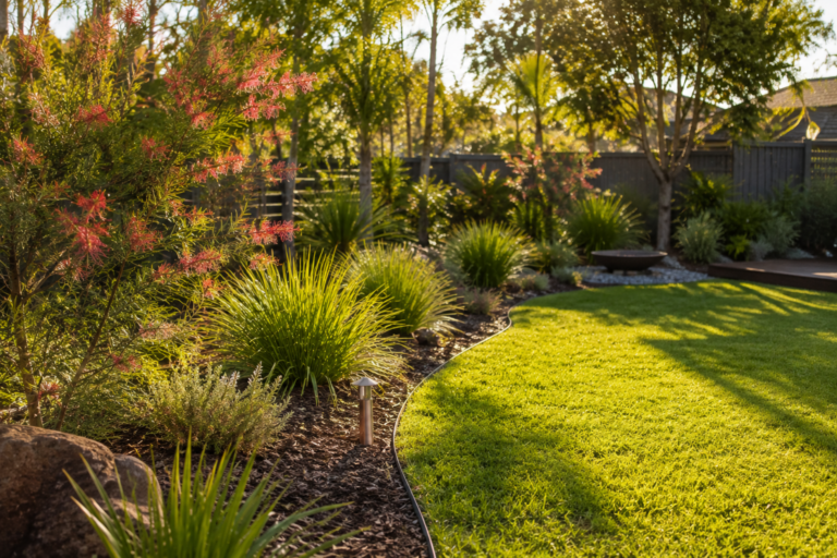 backyard garden on the Sunshine Coast